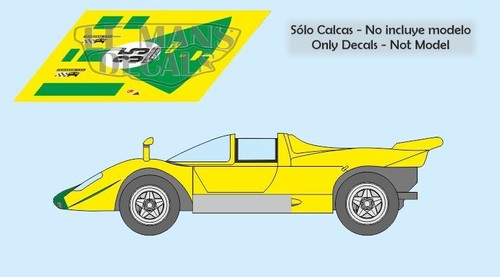 Decals ferrari 512s mans - 512s, le
