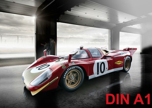 Cult car art ferrari - car,